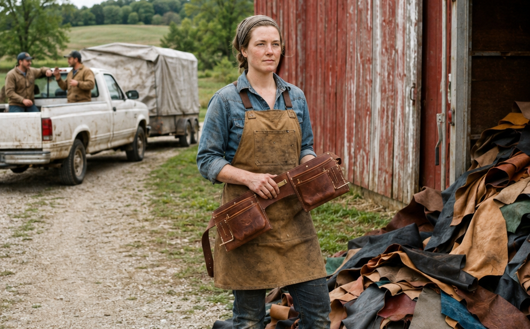 They Tried to Bury My Family Farm Under Scrap Leather—Then I Turned Their Garbages into a $500,000 Brand