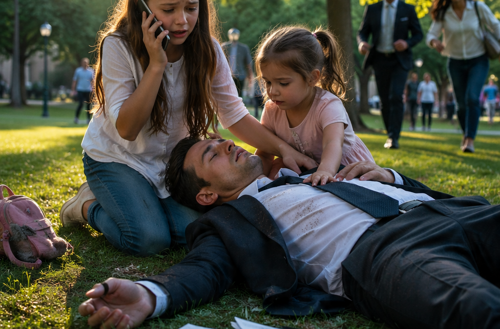 MY TWIN AND I SAVED A BILLIONAIRE IN THE PARK WHILE OUR MOTHER LAY IN A COMA – THEN HE CAME TO HER ROOM AND KNEW TOO MUCH