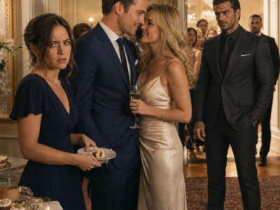 AT MY COUSIN’S ENGAGEMENT PARTY, MY WEALTHY EX CALLED ME “TOO ORDINARY TO MARRY”—UNTIL A SILENT STRANGER SLIPPED A THREE-CARAT RING ON MY FINGER AND ASKED WHO HAD BEEN WATCHING ME SINCE MY FATHER DIED