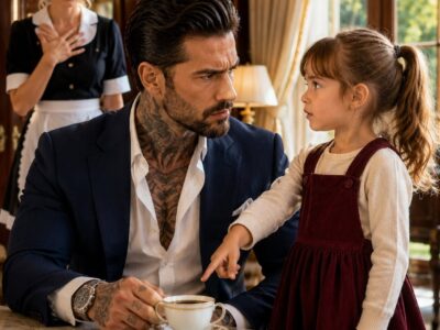 MY TODDLER STOPPED THE MAFIA BOSS FROM DRINKING HIS COFFEE—THEN SHE NAMED THE SMELL THAT MADE HIS OWN MEN STEP AWAY