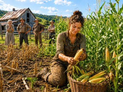 Pushed Off Her Land, She Took A Dead Cornfield No One Wanted — 9 Months Later It Came Back To Life