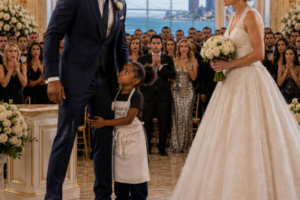 Maid’s Toddler Ran Through the Billionaire’s Wedding Crying “She Hurt My Mommy!” — He Stopped Every.