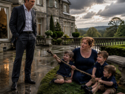 I CAME HOME EARLY TO CATCH MY NANNY BREAKING EVERY RULE WITH MY GRIEVING TRIPLETS—THEN MY DEAD WIFE’S HIDDEN NOTEBOOK REVEALED WHAT THAT OLD ROPE REALLY MEANT