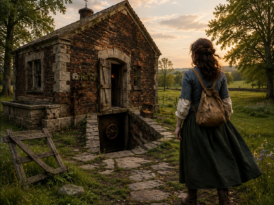 her cruel stepmother threw her out with seven dollars and a barren field—then she found what her father had hidden beneath the stones