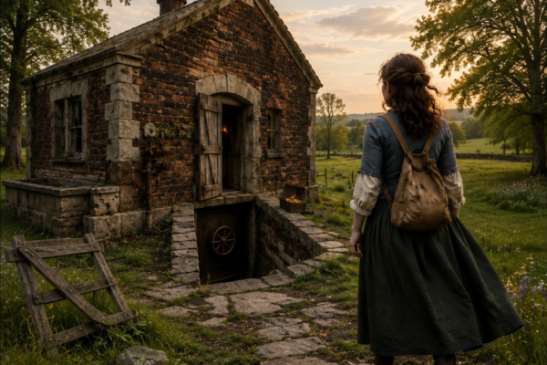 her cruel stepmother threw her out with seven dollars and a barren field—then she found what her father had hidden beneath the stones