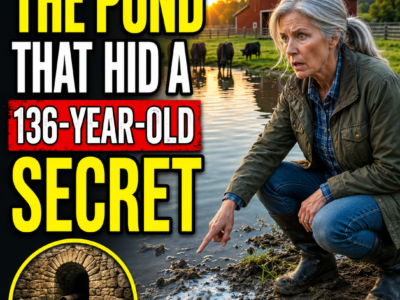 The Farmers Laughed When She Drained the Pond..Then a Hidden Fortune Emerged From the Mud.