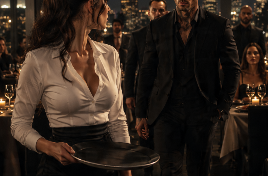 I SERVED MY FIRST LOVE DINNER AS A BROKE SINGLE MOTHER – THEN THE NEW MAFIA BOSS LOOKED AT MY FOUR-YEAR-OLD DAUGHTER AND TURNED DEAD STILL