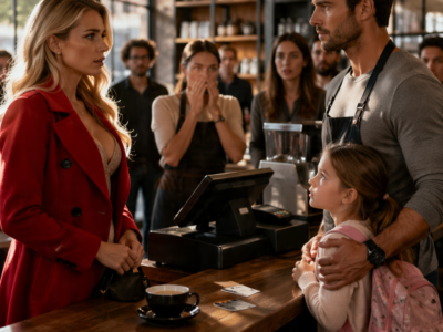 I HELPED A DEAF WOMAN ORDER COFFEE WHILE MY LITTLE GIRL WATCHED – THEN SHE HANDED ME A CARD WITH THE NAME I HATED MOST