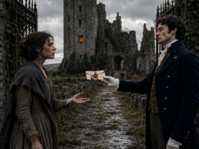 the duke gave a penniless young woman the worthless castle no one wanted—one year later, he returned and could not recognize what she had built