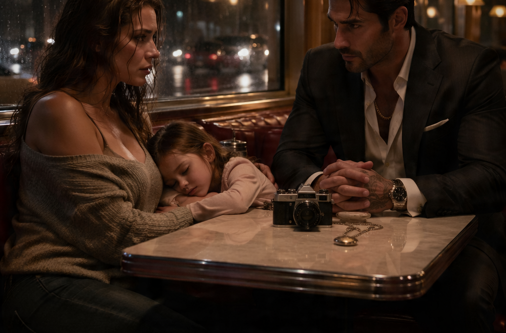 I LET MY HUNGRY DAUGHTER SIT WITH A FEARED MAFIA BOSS FOR ONE STORMY NIGHT – THEN HIS MOTHER SAW HER FACE AND WENT PALE