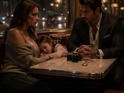 I LET MY HUNGRY DAUGHTER SIT WITH A FEARED MAFIA BOSS FOR ONE STORMY NIGHT – THEN HIS MOTHER SAW HER FACE AND WENT PALE