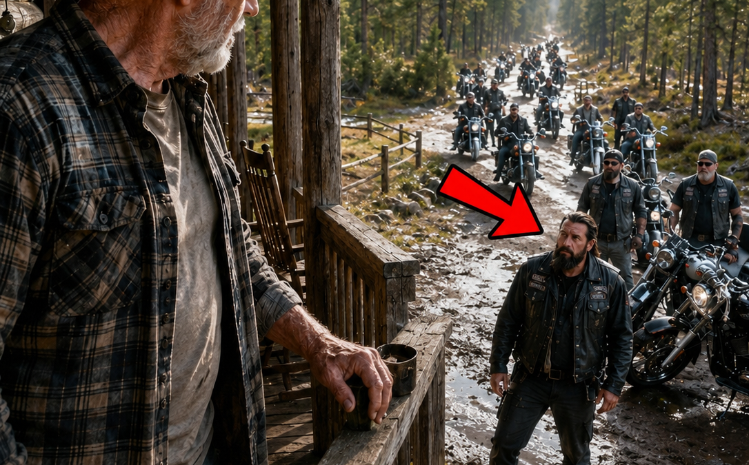 An Old Man Saved a Biker’s Wife. Next Morning, 800 Hells Angels Arrived at His House