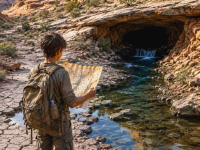 My Mother Locked Me Out at 13 for Defending Grandpa’s Ranch—Then His Hidden Map Exposed My Stepfather’s Secret Spring and Stolen Money