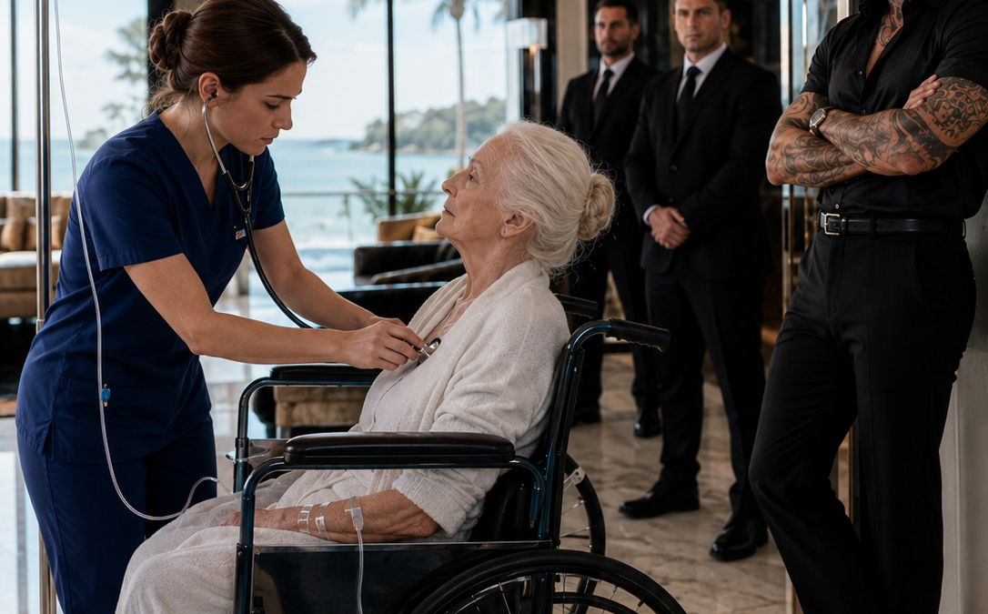 SHE WAS HIRED TO CARE FOR HIS DYING MOTHER—BUT WHEN HER ABUSIVE EX SOLD HER TO HIS ENEMIES, THE MAFIA BOSS CLAIMED THE BROKE NURSE AS HIS FIANCÉE AND BURNED AN EMPIRE TO BRING HER HOME