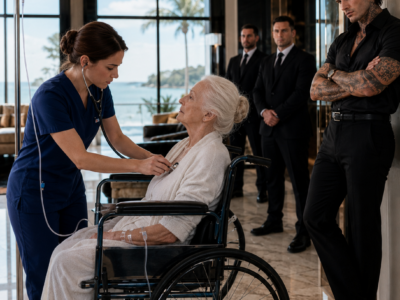 SHE WAS HIRED TO CARE FOR HIS DYING MOTHER—BUT WHEN HER ABUSIVE EX SOLD HER TO HIS ENEMIES, THE MAFIA BOSS CLAIMED THE BROKE NURSE AS HIS FIANCÉE AND BURNED AN EMPIRE TO BRING HER HOME