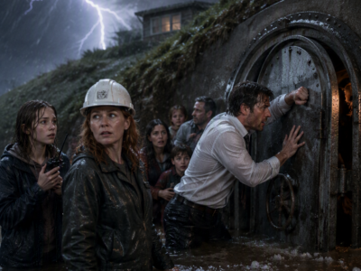 THEY CALLED CLAIRE ROWAN’S HILLSIDE HOUSE A GRAVE—UNTIL THE TOWN’S NEW STORM SHELTER LOCKED FROM THE INSIDE, AND THE MAN WHO MOCKED HER BEGGED HER TO OPEN THE DOOR SHE’D NEVER SHOWN ANYONE