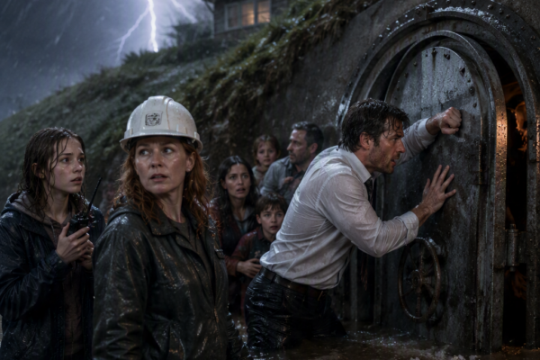 THEY CALLED CLAIRE ROWAN’S HILLSIDE HOUSE A GRAVE—UNTIL THE TOWN’S NEW STORM SHELTER LOCKED FROM THE INSIDE, AND THE MAN WHO MOCKED HER BEGGED HER TO OPEN THE DOOR SHE’D NEVER SHOWN ANYONE