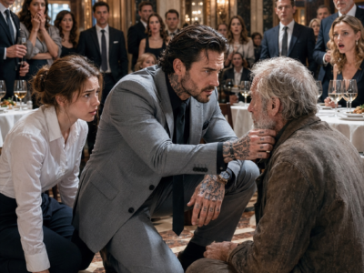 Everyone Mocked The Homeless Old Man — Until The Mafia Boss Called Him “Father” In Restaurant