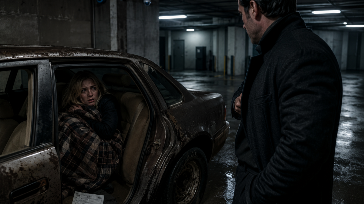 The Mafia Boss Found His Secretary Sleeping in Her Car—Then Her Sacrifice for Her Brother Forced Him to Choose Between Protecting Her and Owning Her