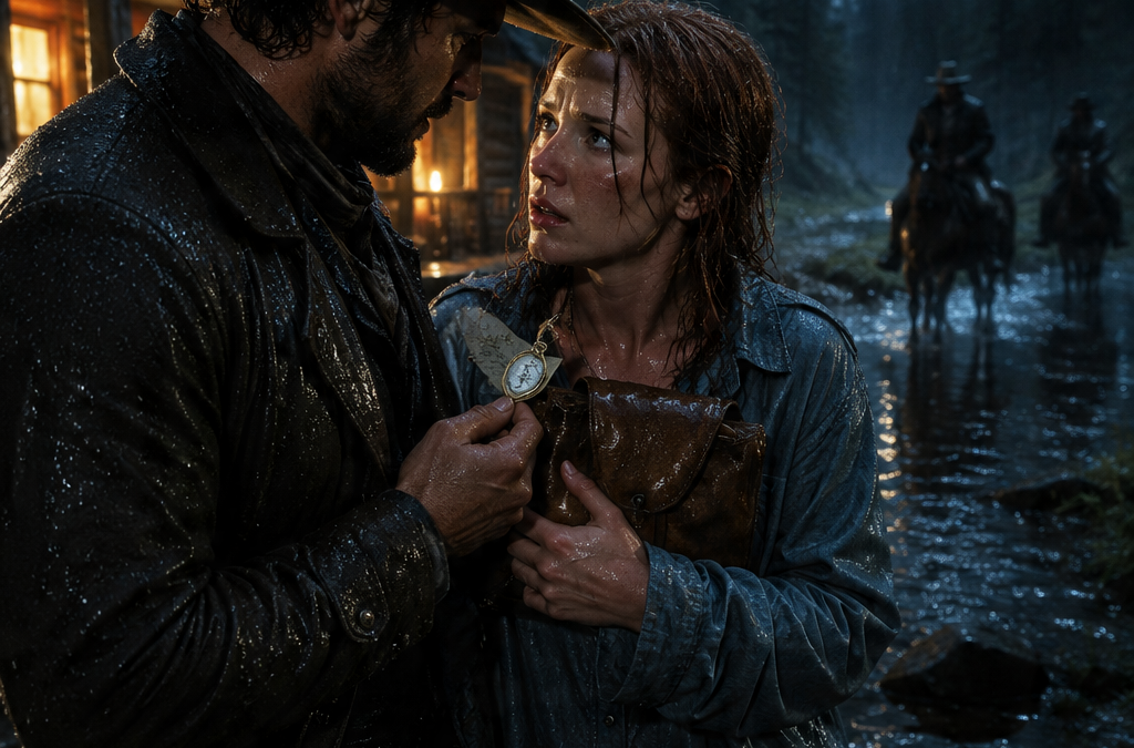 HE DRAGGED A HALF-DROWNED WIDOW FROM THE FLOODED RIVER – THEN SHE BEGGED HIM NOT TO TAKE HER TO TOWN, AND HE UNDERSTOOD WHY ONLY AFTER DARK