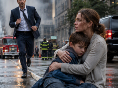 I RAN INTO A BURNING BUILDING TO SAVE A BILLIONAIRE’S SON—BUT HOURS LATER, THE CHILD WHISPERED WHY THE FIRE WAS NEVER AN ACCIDENT AT ALL
