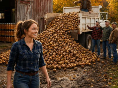 The Orchard Dumped Rotten Apples on Her Farm…She Built a Six-Figure Vinegar Business