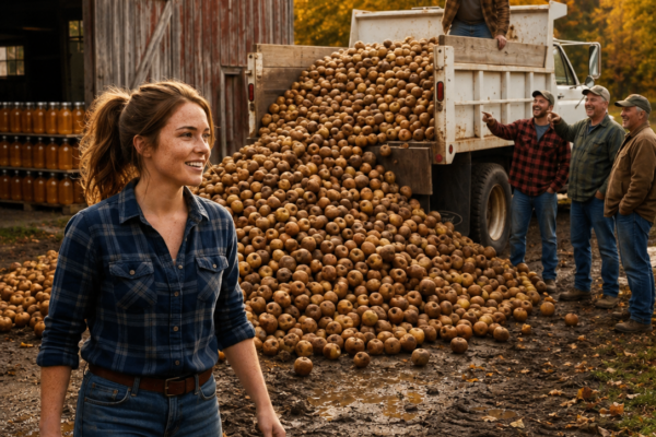 The Orchard Dumped Rotten Apples on Her Farm…She Built a Six-Figure Vinegar Business