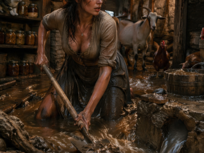 SHE THREW ME OUT WITH FIVE DOLLARS AND MY TWO CHILDREN — THEN THE WATER UNDER MY CURSED CABIN WHISPERED THE NAME MY DEAD HUSBAND HID