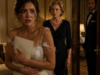 My daughter stumbled home Bloodied in her wedding gown after her mother-in-law locked her in a hotel suite and beat her for refusing to sign over her $1.8 million condo, while her new husband waited outside and warned them not to bruise her face too much, but when my estranged ex-husband saw her torn dress, he said they had touched the Wrong daughter… and then he found something sewn inside the gown