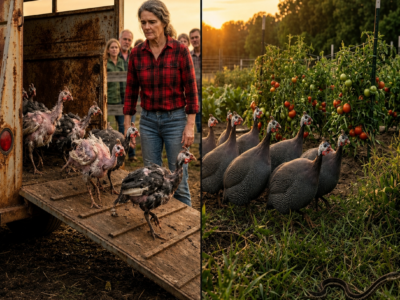 Everyone Mocked Her 130 Molted Guinea Fowl — Until the Snake Problem Disappeared Overnight