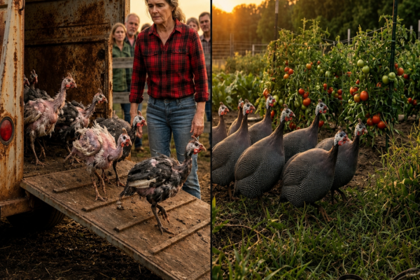 Everyone Mocked Her 130 Molted Guinea Fowl — Until the Snake Problem Disappeared Overnight
