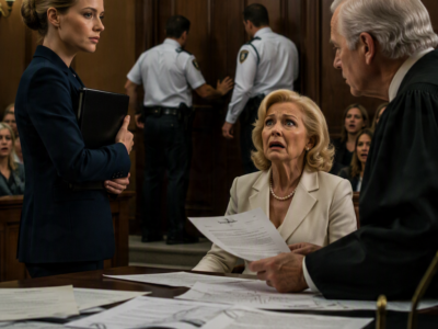 MY MOTHER DRAGGED ME TO COURT TO SEIZE EVERYTHING I OWN—THEN THE JUDGE OPENED ONE FILE, LOOKED AT HER LAWYER, AND ORDERED SECURITY TO LOCK THE DOORS