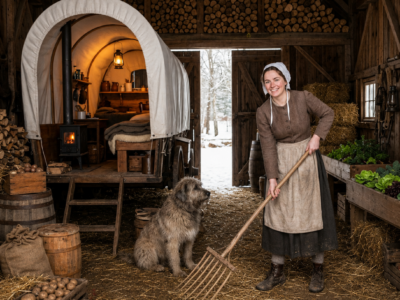 They Called Her Barn Shelter Foolish—Until Her Daughters Slept Warm Through -40° Cold