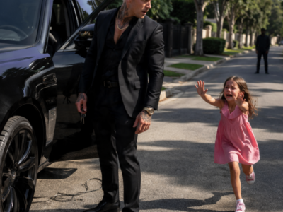 A LITTLE GIRL THREW HERSELF IN FRONT OF A MAFIA BOSS’S SUV TO SAVE HIM – THEN HE LEARNED THE TICKING UNDER HIS CARS WASN’T THE REAL TRAP