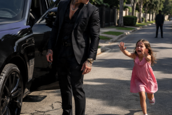 A LITTLE GIRL THREW HERSELF IN FRONT OF A MAFIA BOSS’S SUV TO SAVE HIM – THEN HE LEARNED THE TICKING UNDER HIS CARS WASN’T THE REAL TRAP