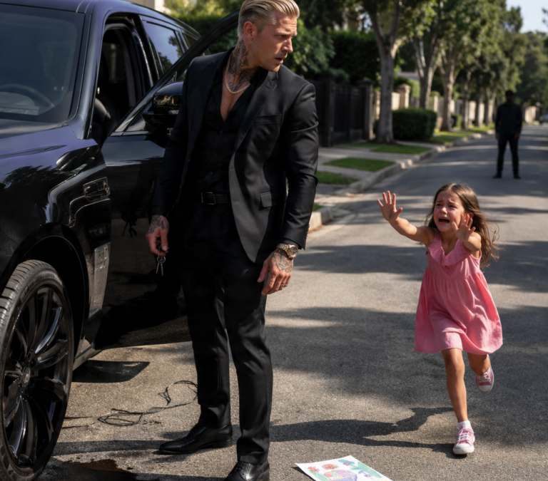 A LITTLE GIRL THREW HERSELF IN FRONT OF A MAFIA BOSS’S SUV TO SAVE HIM – THEN HE LEARNED THE TICKING UNDER HIS CARS WASN’T THE REAL TRAP