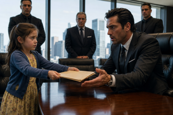 A Fever-Stricken Mother Missed Her Dream Interview—Then Her Seven-Year-Old Daughter Walked Into Boston’s Most Feared Mafia Boss’s Boardroom Carrying a Secret He Never Knew