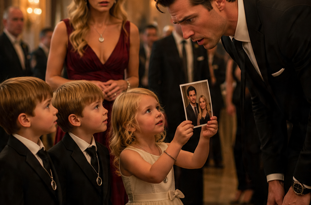 I CAME TO A MAFIA ENGAGEMENT WITH THREE CHILDREN HE’D NEVER MET—THEN THE BRIDE WHISPERED ONE NAME SHE COULDN’T POSSIBLY KNOW…