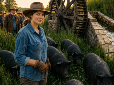 The County Auction Sold Her 82 Reed-Choked Acres for $1 an Acre—Her Hogs Found a Forgotten Mill Race