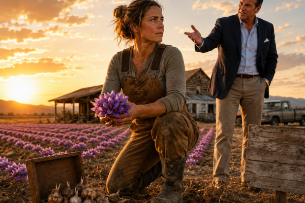 Everyone Said Her Dry Farm Was Finished—Then She Planted Saffron