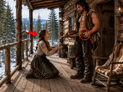 “Could I Have the Scraps?”, She Asked — The Mountain Man Served Her a Feast Instead