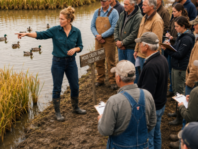 The County Gave Up on 58 Flooded Acres…Her Ducks Turned Them Into the Valley’s Best Rice Fields