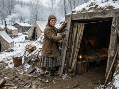 Thrown Out at 15, She Carved a Shelter Into the Hillside for $5 — It Never Froze Once All Winter