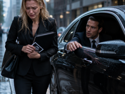 I WALKED SIX MILES THROUGH A STORM FOR ONE JOB—THEN THE BILLIONAIRE INTERVIEWER SLID MY DAUGHTER’S NOTE ACROSS THE TABLE WITHOUT EXPLAINING WHY