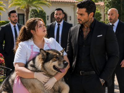 The Mafia Boss’s Guard Dog Bit Every Guard — But Melted in the Arms of His Plus-Size Assistant