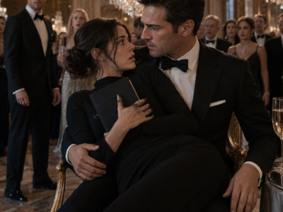 I RAN FROM MY ABUSIVE EX AT A MANHATTAN GALA AND CRASHED INTO A COLD BILLIONAIRE’S LAP – THEN HE LOOKED AT DEREK AND MURMURED, “YOU AGAIN?”