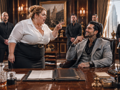 “Don’t You Dare Talk To Me Like That Again,” The Fat Woman Said…Then The Mafia Boss Smiled