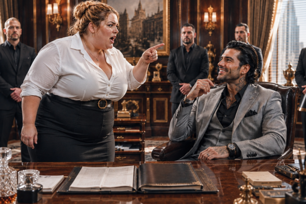 “Don’t You Dare Talk To Me Like That Again,” The Fat Woman Said…Then The Mafia Boss Smiled