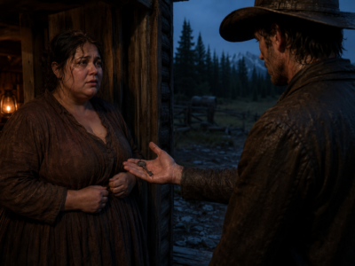 She Asked Only for One Night in His Barn—Then the Quiet Mountain Rancher Handed Her the Key to the Room He Couldn’t Enter