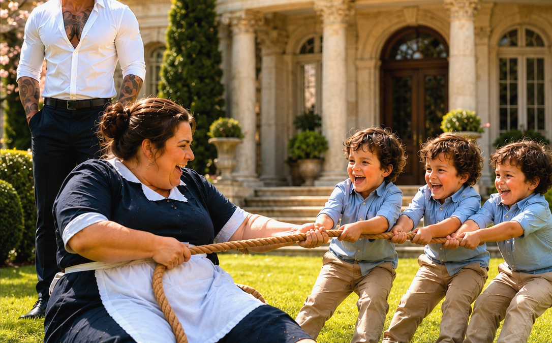 The Mafia Boss Hired Her to Watch His Triplets—He Never Expected the Nanny to Rebuild the Family He Had Lost